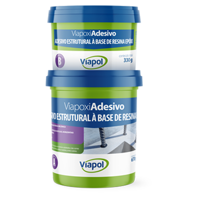 Viapoxi Adesivo Estrutural Viapol