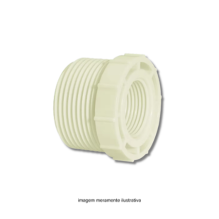 Redução Esgoto Roscável 1X3/4" Amanco