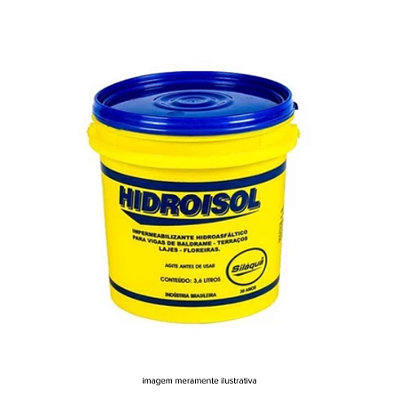 Hidroisol Impermeabilizante 3,6 L Siláqua