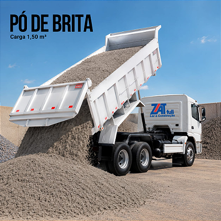 Pó de Brita Carga 1,50 m³