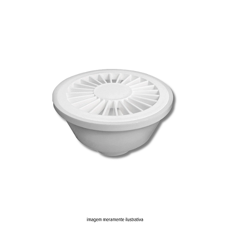 Ralo Sifonado Redondo 100X38X40MM Plastilit