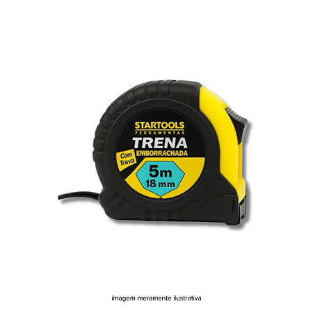 Trena 5M 18MM Emborrachada Startools
