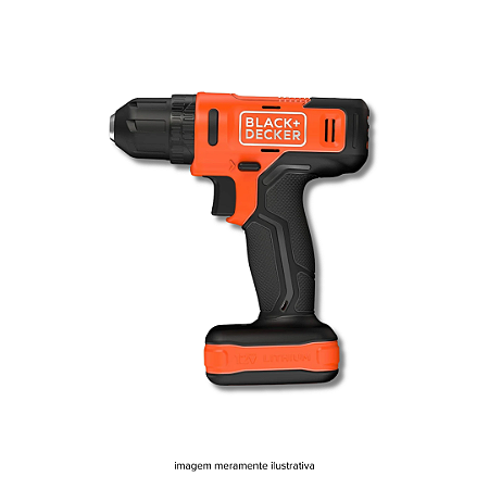 Parafusadeira e Furadeira C/ Carregador 12V 17 Peças BlackDecker