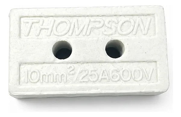 Conector de Porcelana Tripolar 10 mm Thompson