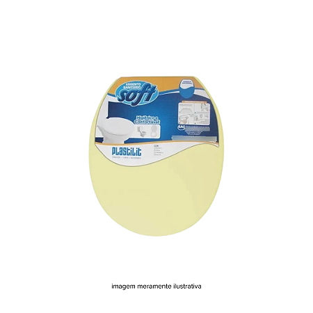 Assento Soft Universal Bege Plastilit