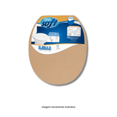 Assento Soft Universal Caramelo Plastilit