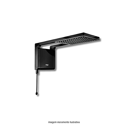 Ducha Acqua Storm Preto 5500W 127V Lorenzetti