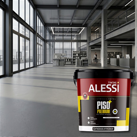 Tinta Piso Acrílica Premium Concreto 18 L Alessi