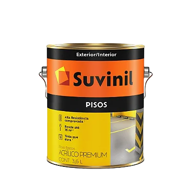 Tinta Piso 3,6L Amarelo Demarcação Suvinil