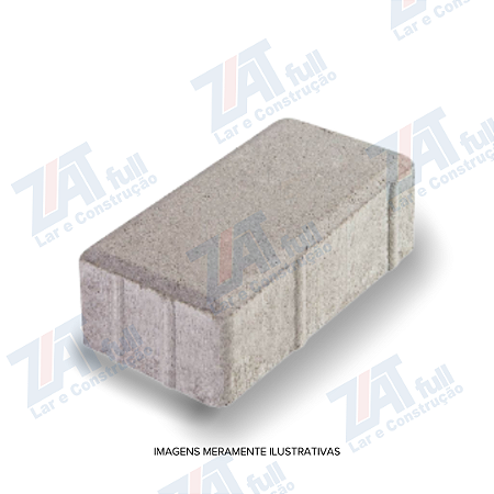 Paver 10X20X6 Cinza