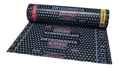 Manta Asfáltica Drykomanta Flex 4mm Tipo ll 10m Dryko