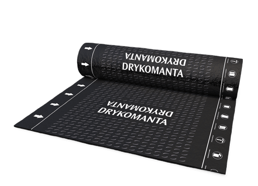 Manta Asfáltica Drykomanta Top 4mm Tipo lll 10m Dryko