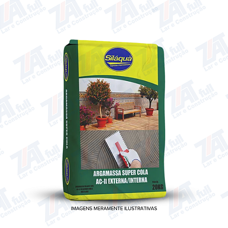 Argamassa AC2 Interna Externa Silaqua