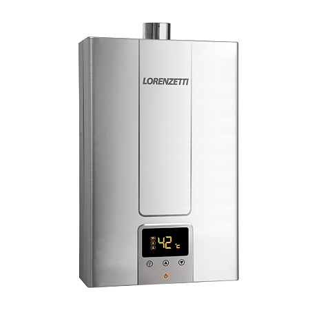 Aquecedor a Gás LZ 2000DE Inox GLP Lorenzetti