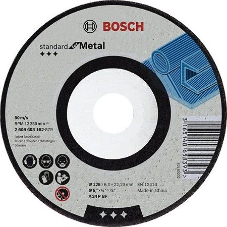 Disco Desbaste 9" A24 PBF Metal Bosch