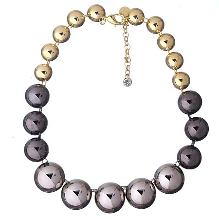 COLAR MIX POLISHED BALLS JULIANA MANZINI