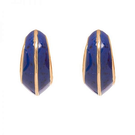 ARGOLA DEAUVILLE AZUL COLEÇÃO MARIA BRAZ ROSANA BERNARDES