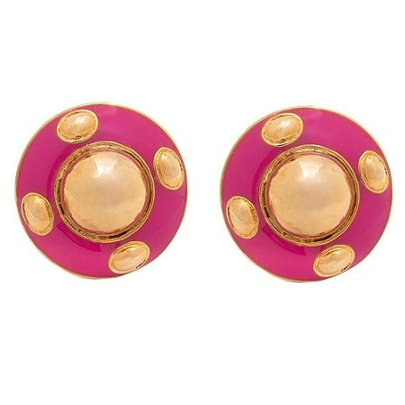 BRINCO PASTILHA CÍTRICA ROSA COLEÇÃO CÍTRICA MARIA BRAZ ROSANA BERNARDES