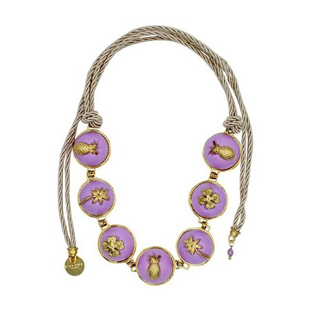 COLAR ELEMENTOS DE VERÃO LAVANDA PALONE DESIGN