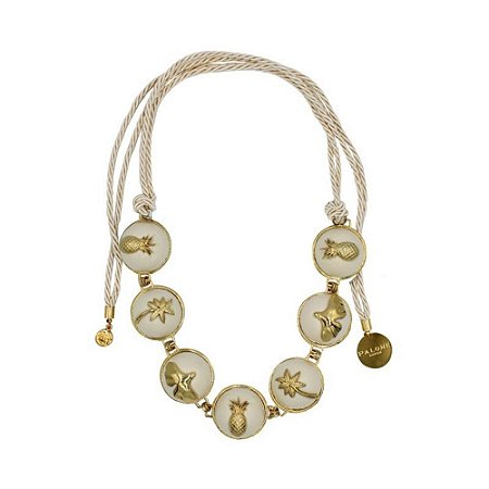 COLAR ELEMENTOS DE VERÃO OFF WHITE PALONE DESIGN