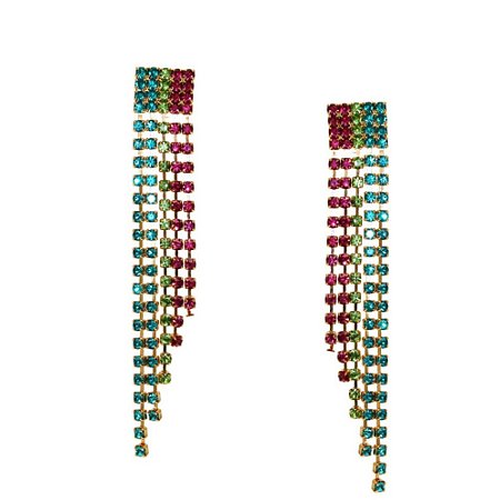 BRINCO FRANJA PEDRA COLOURS EXTRAVAGANZA SHEILA MORAIS