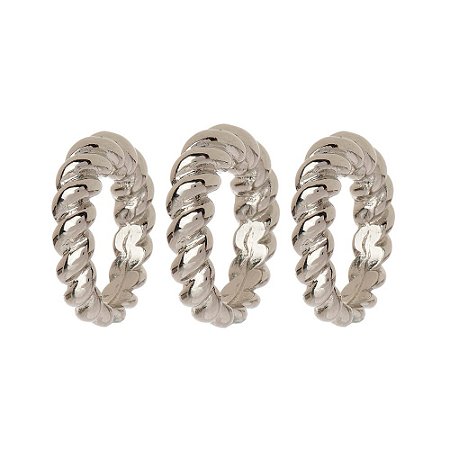 ANEL KIT WAVES PRATEADO NÁDIA GIMENES M