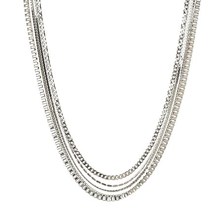 CORRENTES MULTI PARA BOTTON - PRATEADO COLLAB DE BROCHES LEILA AMA E NADIA GIMENES