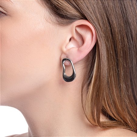 BRINCO ORGÂNICO RÓDIO BRANCO PEQUENO BULKY & VOGA