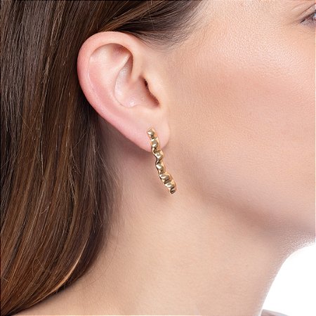 BRINCO PALITO ORGÂNICO DOURADO BULKY & VOGA