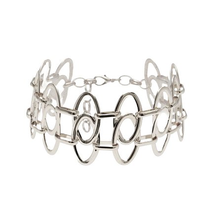 CHOKER ÁUSTRIA PRATEADA ROSANA BERNARDES