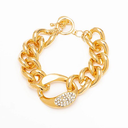 PULSEIRA CORRENTE TOSCANA DOURADA ROSANA BERNARDES