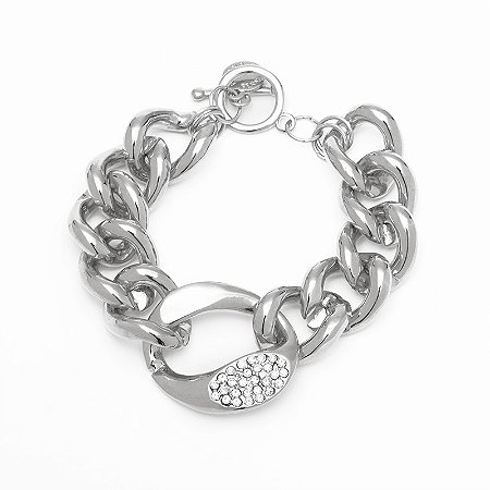 PULSEIRA CORRENTE TOSCANA PRATEADA ROSANA BERNARDES