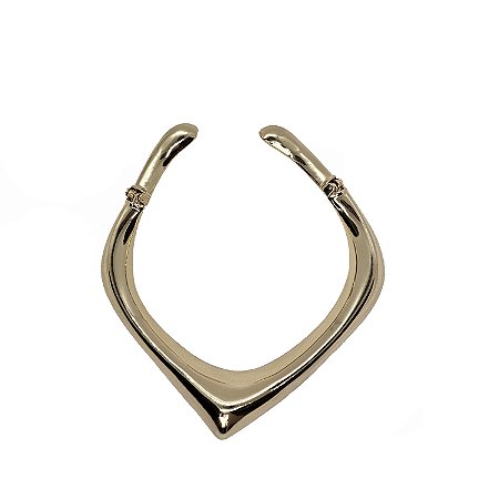 CHOKER PONTA DOURADA