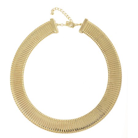 CHOKER MOLA MÉDIA DOURADA ROSANA BERNARDES