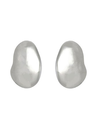 BRINCO PRESSÃO BOTÃO PRATEADO LALA NÁDIA GIMENES