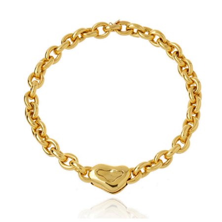 COLAR CURTO ELOS SPOT DOURADO P IMÃ COLEÇAÕ FELINA NÁDIA GIMENES