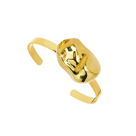 BRACELETE AJUSTÁVEL FRENESI DOURADO NÁDIA GIMENES