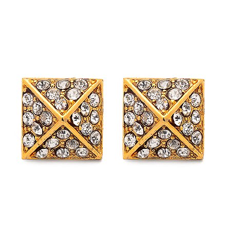 BRINCO MINI SPIKE STRASS ROSANA BERNARDES B