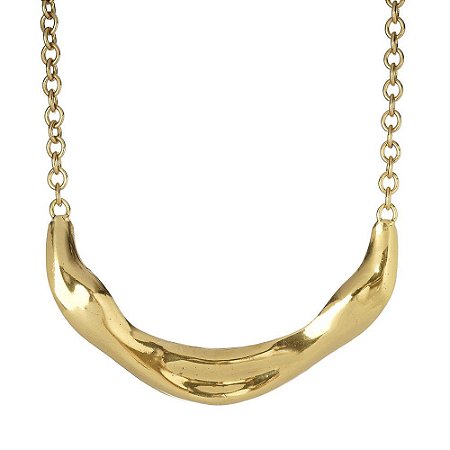 COLAR CURTO METAL DOURADO LALA NOLETO PARA NADIA GIMENES