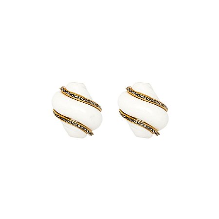 BRINCO CARAMUJO BRANCO ROSANA BERNARDES