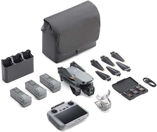 DJI AIR 3S COMBO FLY MORE - ANATEL BR - 3 BATERIAS