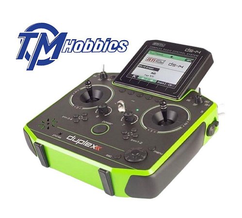 Rádio Jeti Duplex DS-14 G2 Green 2.4GHz/900MHz w/Telemetry - Consulte Prazo de Entrega