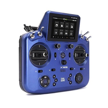 Rádio FrSky Tandem X18S Transmitter Azul 2.4Ghz 900Mhz ETHOS