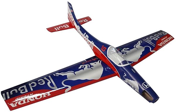 Aeromodelo Aguia 40 Red Bull Prince Glow Para Os 46 / Os 55