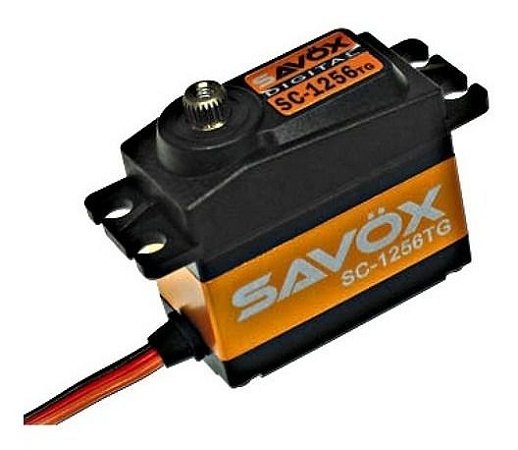 SERVO DIGITAL SAVOX SC-1256 TG (HIGH TORQUE, 6VOLTS, 20Kg-cm, 0.15S)