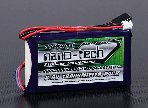 Bateria LiFe Nano-tech  2100mah 6,6v