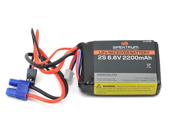 Bateria LiFe  2200mah 6,6v Spektrum