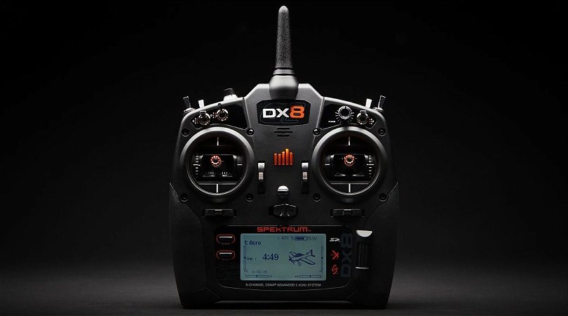 Radio Spektrum DX8 8-channel Dsmx  Gen 2 With AR8010t
