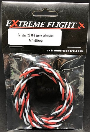 Extensão De Servo Heavy Duty Extreme Flight 60cm 24¨  20awg