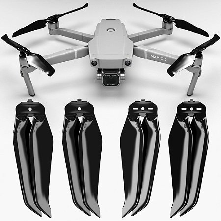 Hélice DJI Mavic 2 Master Airscrew Preto